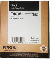 T40W120 Epson EPSON Ultrachrome XD2 Black Ink Cartridge 80ML
